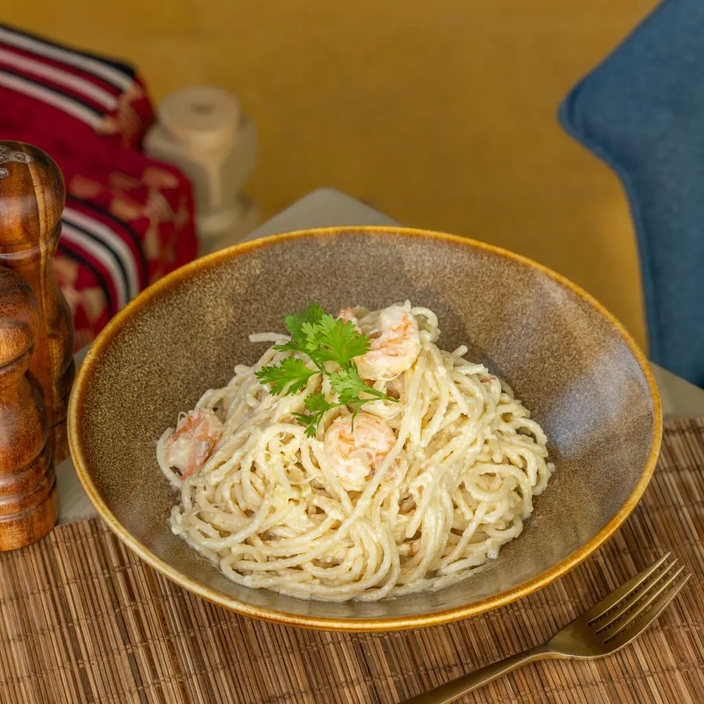 Shrimp Pasta Alfredo